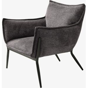 Fauteuil Homeroom Silva - Tissu gris foncé - Publicité Fauteuil Homeroom Silva - Tissu gris foncé - Publicité