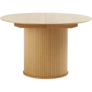 Nordique Design Nola - Rund uttrekkbar spisebord - Naturlig eik Nordique Design Nola - Rund uttrekkbar spisebord - Naturlig eik
