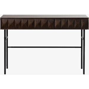 Nordique Design Latina - Konsolbord - Mørk naturlig/sort - 75cm høy Nordique Design Latina - Konsolbord - Mørk naturlig/sort - 75cm høy
