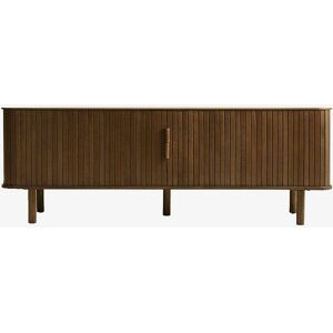 Märke Okänd Callan L160cm Rullande dörr trä-tv-bänk Märke Okänd Callan L160cm Rullande dörr trä-tv-bänk