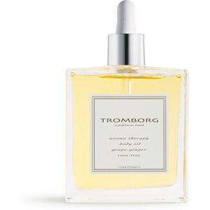 Tromborg Kroppsolie Drue Ingefær Rose Træ - Fugtighedsgivende aromaterapeutisk kropsolie - 100 ML Tromborg Kroppsolie Drue Ingefær Rose Træ - Fugtighedsgivende aromaterapeutisk kropsolie - 100 ML