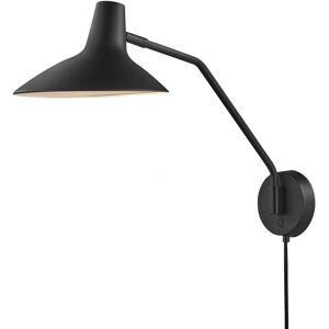Nordlux Darci Wall Lamp - Adjustable, Black, Industrial Design Nordlux Darci Wall Lamp - Adjustable, Black, Industrial Design