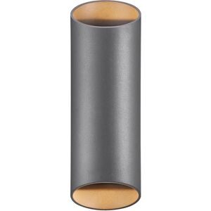 Applique murale extérieure Nordlux Nico Round 22 GU10 - Aluminium, Anthracite - Publicité Applique murale extérieure Nordlux Nico Round 22 GU10 - Aluminium, Anthracite - Publicité