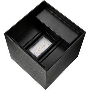 Nordlux Kubi Black Wall Light - Decorative 290lm, Up-Down Projection Nordlux Kubi Black Wall Light - Decorative 290lm, Up-Down Projection