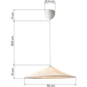 Design For The People Hill 55 White Pendant Light Design For The People Hill 55 White Pendant Light