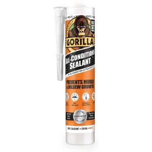 Colle Gorilla Blanc Goudron - Multi-surfaces, Imperméable, Flexible - Publicité Colle Gorilla Blanc Goudron - Multi-surfaces, Imperméable, Flexible - Publicité