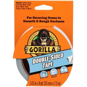 Gorilla - Double Sided Tape 7.3m - Heavy Duty - Tape Gorilla - Double Sided Tape 7.3m - Heavy Duty - Tape