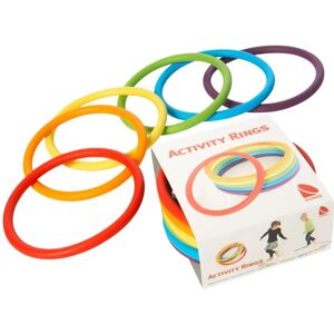 Gonge Activiteit Ringen - 6 Zachte Rubber Ringen - Balans & Coördinatie Gonge Activiteit Ringen - 6 Zachte Rubber Ringen - Balans & Coördinatie