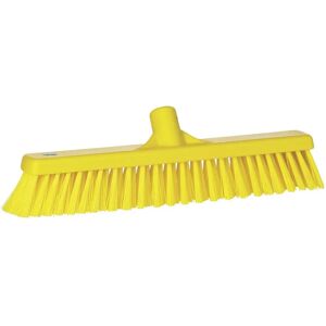 Vikan 3174n Gelbe Kehrbürste - Besen, 410mm, Hart/Weich Borsten Vikan 3174n Gelbe Kehrbürste - Besen, 410mm, Hart/Weich Borsten