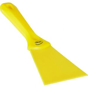 Vikan Handschaber - 100mm, Gelb - Handwerkzeug für empfindliche Oberflächen Vikan Handschaber - 100mm, Gelb - Handwerkzeug für empfindliche Oberflächen