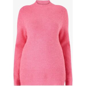 Anyday Luna 176 Strikkegenser - Rosa - Lang passform - Ribb halsringning - Ekstra lang erme Anyday Luna 176 Strikkegenser - Rosa - Lang passform - Ribb halsringning - Ekstra lang erme
