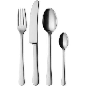 Georg Jensen Copenhagen Mattes Besteck-Set, 24 Teile Georg Jensen Copenhagen Mattes Besteck-Set, 24 Teile