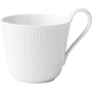 Taza White Fluted de Royal Copenhagen con asa alta 33cl Taza White Fluted de Royal Copenhagen con asa alta 33cl
