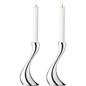 Georg Jensen Cobra Medium Candleholder Set of Two - Candleholder set Georg Jensen Cobra Medium Candleholder Set of Two - Candleholder set