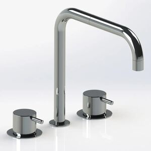 Vola GmbH Model KV4-16 - Dobbelt håndtag, drejeligt udløb, krom Vola GmbH Model KV4-16 - Dobbelt håndtag, drejeligt udløb, krom