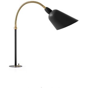 Lampe de table Bellevue à prise secteur - Noir/Laiton - Publicité Lampe de table Bellevue à prise secteur - Noir/Laiton - Publicité