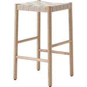 &Tradition Eik Betty Barstol - Naturlig Lin - 66cm H &Tradition Eik Betty Barstol - Naturlig Lin - 66cm H