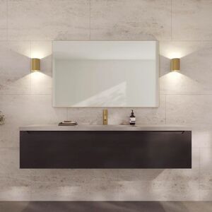 Loevschall Refine Wall Mirror - Rectangular, Gold, 75x120cm Loevschall Refine Wall Mirror - Rectangular, Gold, 75x120cm