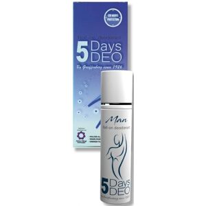Safety5 Model - 5 Dages Deo til Mænd - 30 ml Safety5 Model - 5 Dages Deo til Mænd - 30 ml