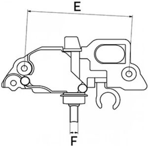 HC-Cargo F032235548 - Regolatore alternatore HC-Cargo F032235548 - Regolatore alternatore