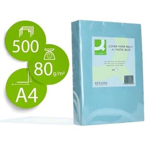 Q-Connect Blue Ream Coloured Copier A4 Paper - Paper Type Q-Connect Blue Ream Coloured Copier A4 Paper - Paper Type