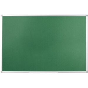 Q-Connect Aluminium Frame Felt Noticeboard - 1800x1200mm - Green Q-Connect Aluminium Frame Felt Noticeboard - 1800x1200mm - Green
