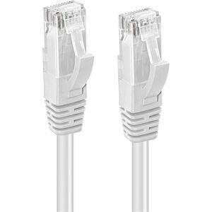 Microconnect UTP625W Networking Cable - 25m, White, Cat6 U/UTP Microconnect UTP625W Networking Cable - 25m, White, Cat6 U/UTP