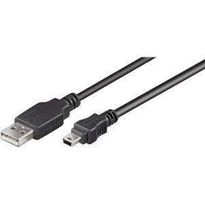 Microconnect USB 2.0 Cable - 1m - Black Microconnect USB 2.0 Cable - 1m - Black