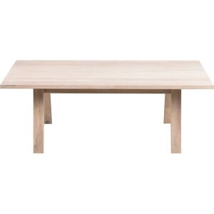 Table basse ACTONA GROUP A-Line - Rectangulaire, Chêne teinté blanc, 130x45 cm - Publicité Table basse ACTONA GROUP A-Line - Rectangulaire, Chêne teinté blanc, 130x45 cm - Publicité