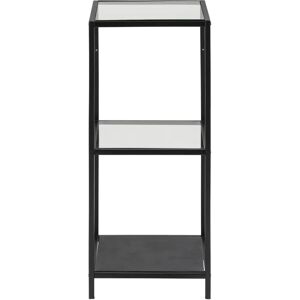 Étagère Actona Seaford en acier et verre - Étagère autoportante - Publicité Étagère Actona Seaford en acier et verre - Étagère autoportante - Publicité
