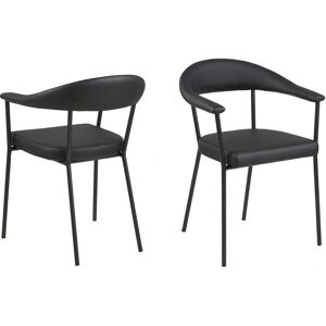 ACTONA GROUP Alice - Sorte Køkkenstole - Spisebordsstol ACTONA GROUP Alice - Sorte Køkkenstole - Spisebordsstol