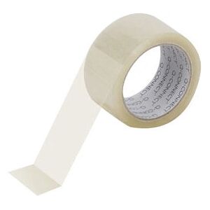 Q-Connect KF04382 Transparent Polypropylene Duct Tape - 50mm x 66m - 6 Rolls Q-Connect KF04382 Transparent Polypropylene Duct Tape - 50mm x 66m - 6 Rolls