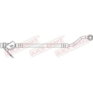 QUICK BRAKE M10x1 Tubo del freno 186mm - Tubo del freno QUICK BRAKE M10x1 Tubo del freno 186mm - Tubo del freno