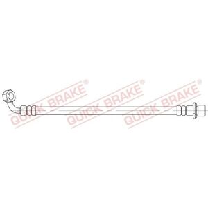 Mangueira de freio azul Quick Brake 58.016 para Toyota Land Cruiser Prado 120 Mangueira de freio azul Quick Brake 58.016 para Toyota Land Cruiser Prado 120