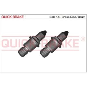 Vite disco freno QUICK BRAKE - M10x1.25, 38mm, Confezione da 2 Vite disco freno QUICK BRAKE - M10x1.25, 38mm, Confezione da 2