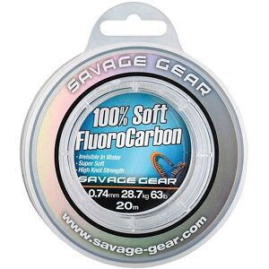 Savage Gear Soft Fluoro Carbon 0,17 mm 50 m - Ligne de pêche - Publicité Savage Gear Soft Fluoro Carbon 0,17 mm 50 m - Ligne de pêche - Publicité