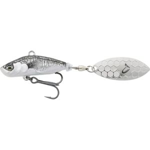 Nástraha Tailspin Savage Gear - Černá Stříbrná - 8cm 18g Nástraha Tailspin Savage Gear - Černá Stříbrná - 8cm 18g