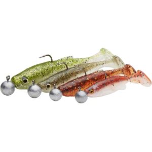 Savage Gear Fat Minnow T-Tail Darkwater Mix - 9cm, 7,5g, #2/0 - Fiske bete Savage Gear Fat Minnow T-Tail Darkwater Mix - 9cm, 7,5g, #2/0 - Fiske bete