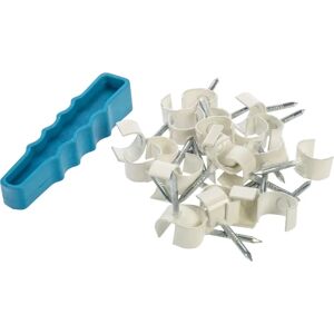 Nordic Quality - 222318 - Weiß - Kabelclip Nordic Quality - 222318 - Weiß - Kabelclip