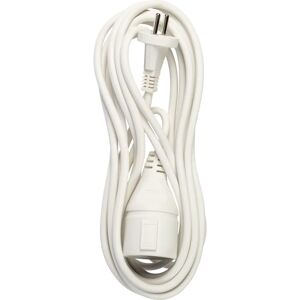 Nordic Quality - 322177 - Blanc - Câble d'extension 5m - Publicité Nordic Quality - 322177 - Blanc - Câble d'extension 5m - Publicité