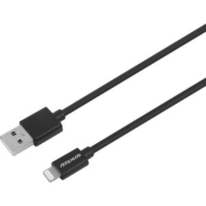 Câble Lightning Essentials 1110619 - 1m Noir - Publicité Câble Lightning Essentials 1110619 - 1m Noir - Publicité
