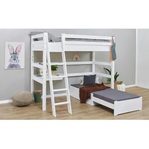Hoppekids ECO Luxe MEGA-Bett 90x200cm mit Leiter, Lounge & Schreibtisch - Kinderbett Hoppekids ECO Luxe MEGA-Bett 90x200cm mit Leiter, Lounge & Schreibtisch - Kinderbett
