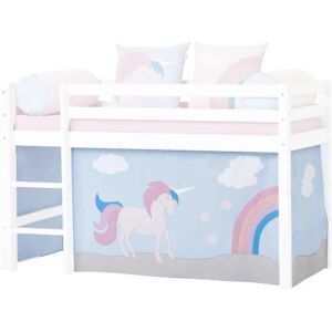 Hoppekids Bunt Baumwollbett-Vorhang - Bett-Dekor 70x160 cm Hoppekids Bunt Baumwollbett-Vorhang - Bett-Dekor 70x160 cm