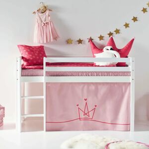 HOPPEKIDS Eco Dream Kinderhochbett - Massivholz, Optional Vorhang, 70/160cm oder 90/200cm HOPPEKIDS Eco Dream Kinderhochbett - Massivholz, Optional Vorhang, 70/160cm oder 90/200cm