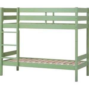 HOPPEKIDS ECO Komfort Etagenbett - Grün, 70x160-90x200, Massivholz HOPPEKIDS ECO Komfort Etagenbett - Grün, 70x160-90x200, Massivholz
