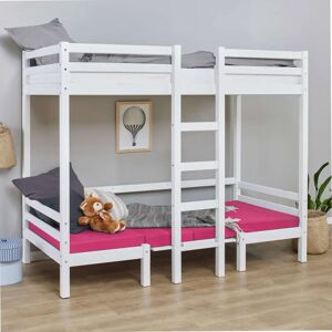 HOPPEKIDS Eco Dream JUMBO Etagenbett - Pink, Weiß, Umbaubar HOPPEKIDS Eco Dream JUMBO Etagenbett - Pink, Weiß, Umbaubar