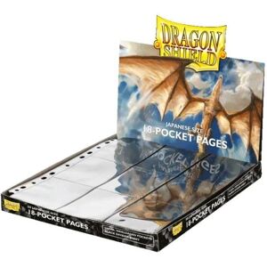 Dragon Shield Japanese 18 Pocket Pages - Card Binder Sheets Dragon Shield Japanese 18 Pocket Pages - Card Binder Sheets