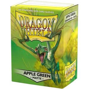 Protection Mate Dragon Shield Vert Pomme - Protège-cartes pour cartes standard - Publicité Protection Mate Dragon Shield Vert Pomme - Protège-cartes pour cartes standard - Publicité