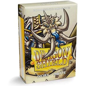 Dragon Shield Protège-cartes mat japonais ivoire - 60 - Publicité Dragon Shield Protège-cartes mat japonais ivoire - 60 - Publicité