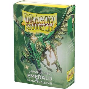 Dragon Shield Émeraude Taille japonaise 60 protège-cartes - Protège-cartes Dragon Shield Émeraude Taille japonaise 60 protège-cartes - Protège-cartes